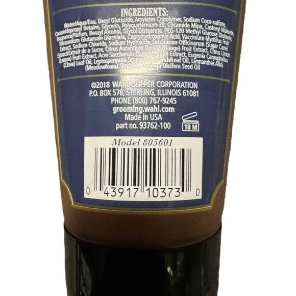 New Wahl Beard Wash Exfoliator Moisturizer 6 Fl Oz Men Grooming - Picture 5 of 5